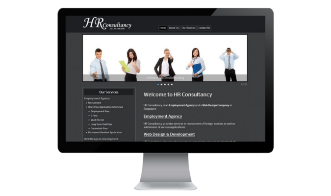 Responsive Web Design in Desktop view