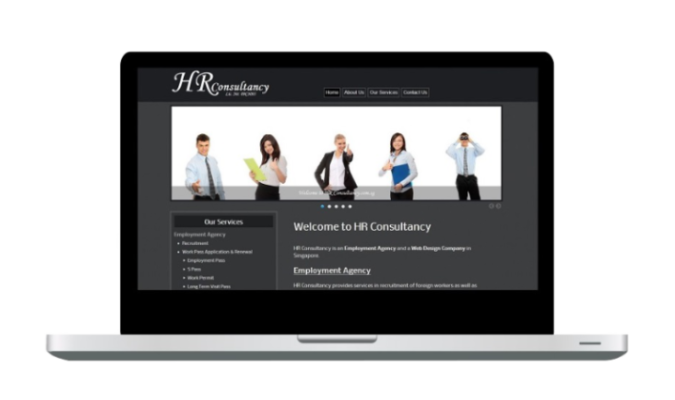 Responsive Web Design in Laptop view